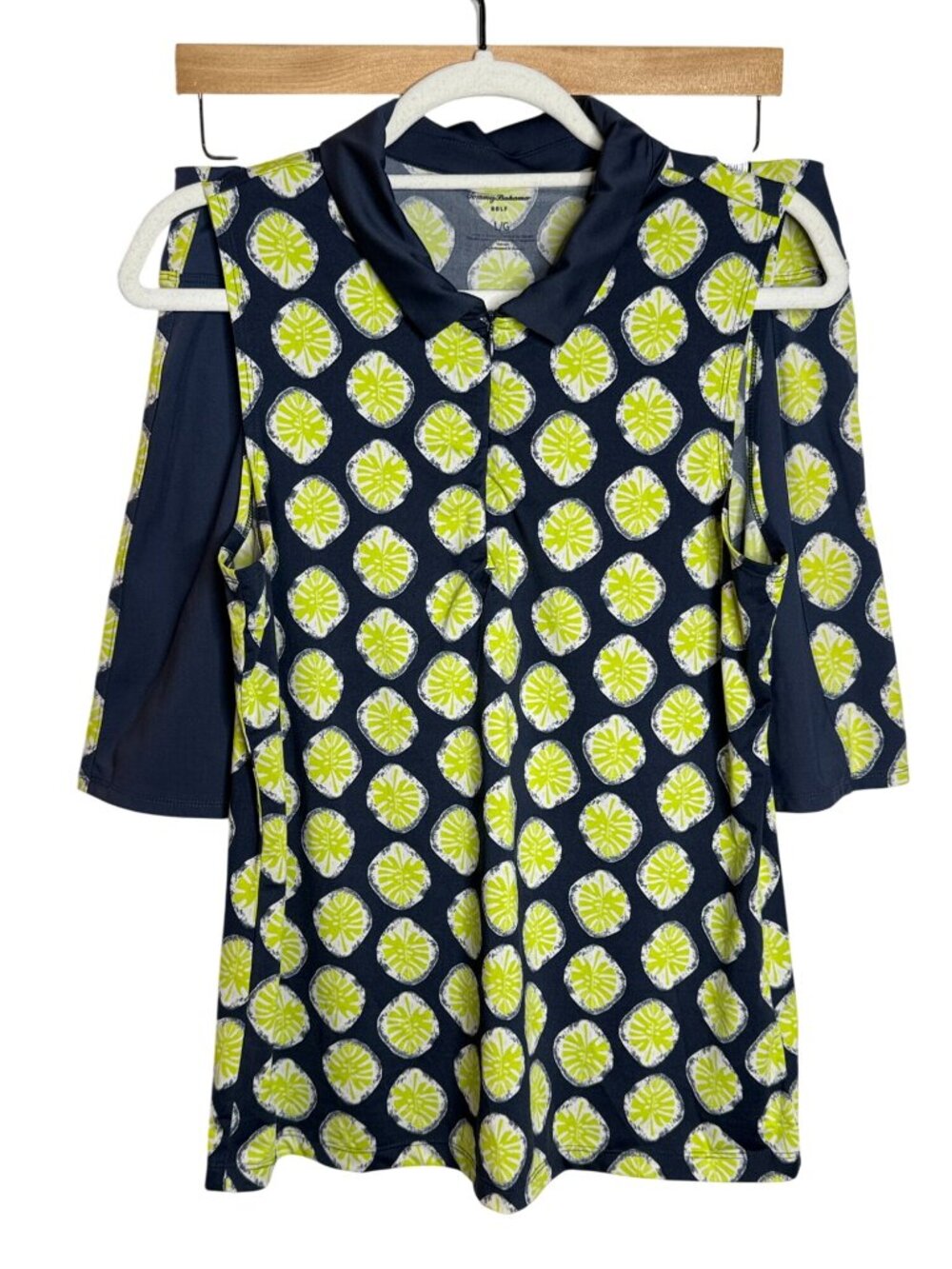 Tommy Bahama Golf Large 2 Piece Lemon Print Polo Skort Set